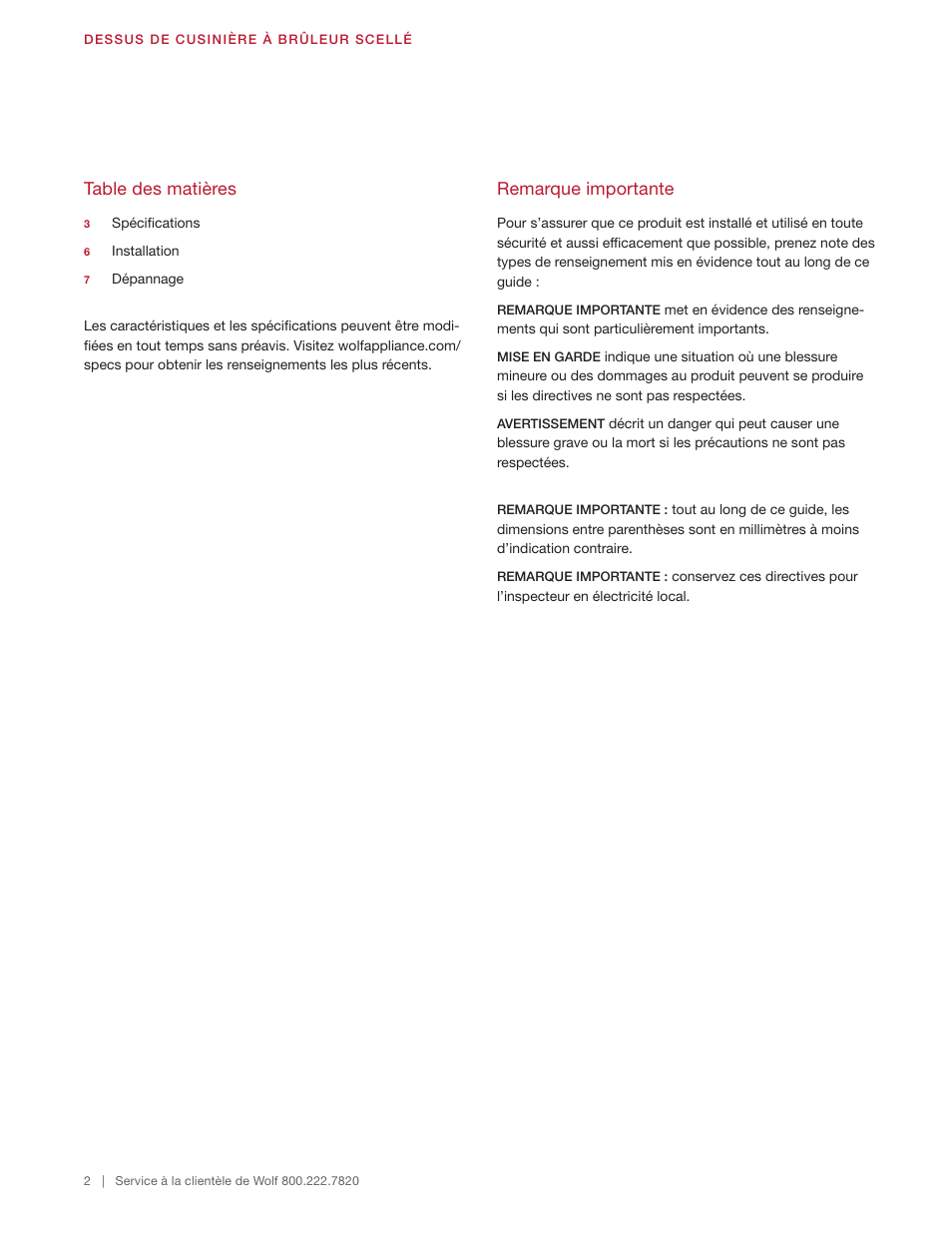 Wolf 48 Inch Pro-Style Gas Rangetop Installation Guide User Manual | Page 14 / 26