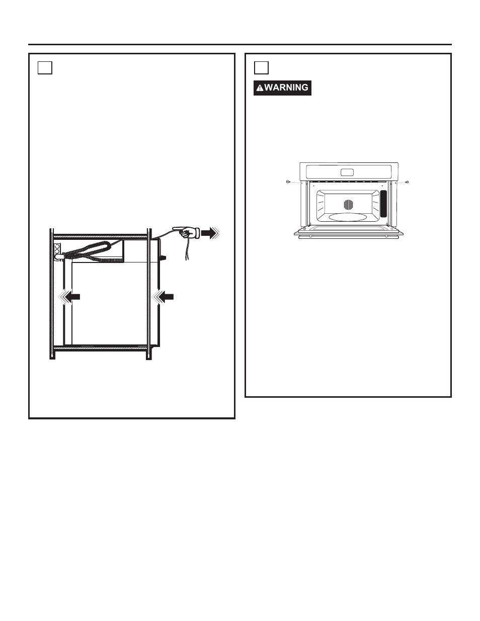 Installation instructions, 9 install mounting screws, 8 slide oven into opening | Monogram Statement Series 30 Inch Single Steam Electric Wall Oven Install Guide User Manual | Page 12 / 30