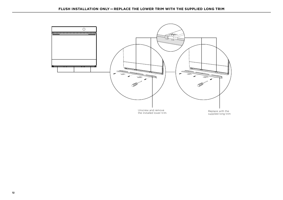 Fisher & Paykel Series 9 Contemporary Series 30 Inch Single Convection Smart Electric Wall Oven Installation Guide User Manual | Page 12 / 28