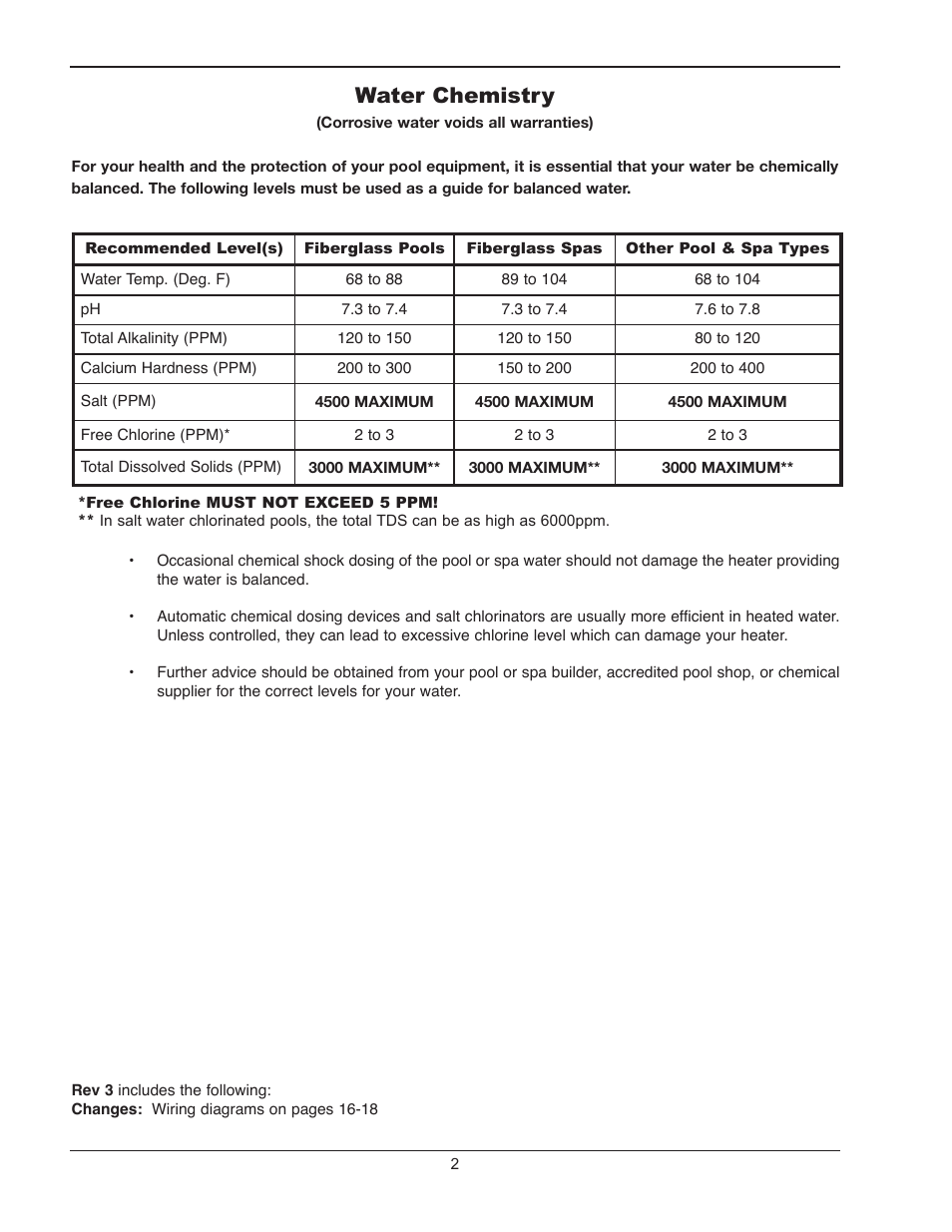 Water chemistry | Energy Tech Laboratories 5358 User Manual | Page 2 / 20