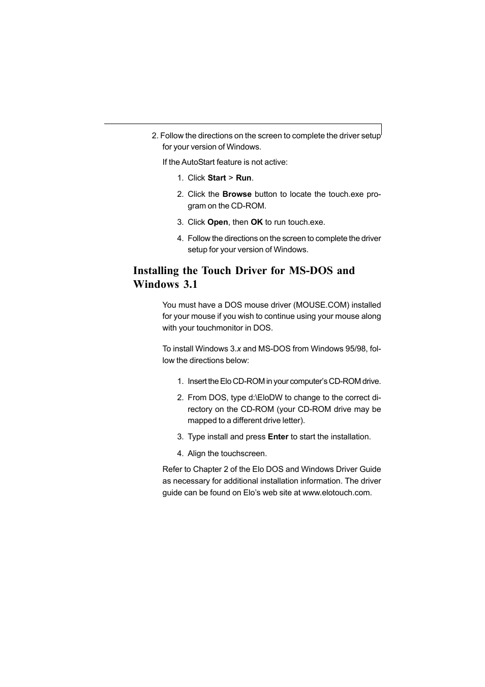 Elo TouchSystems 1200L User Manual | Page 22 / 27