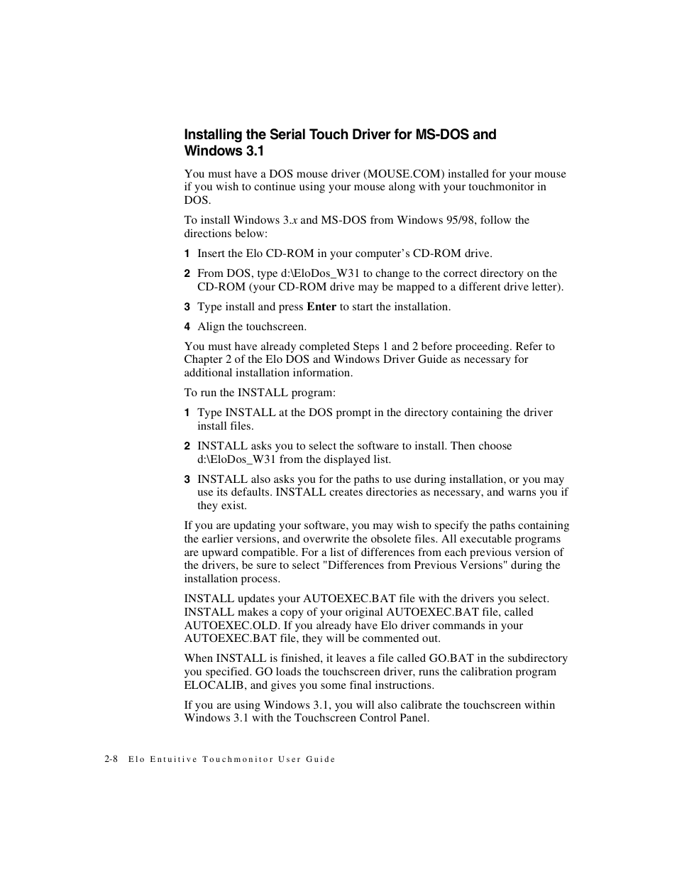 Elo TouchSystems 1247L User Manual | Page 13 / 44