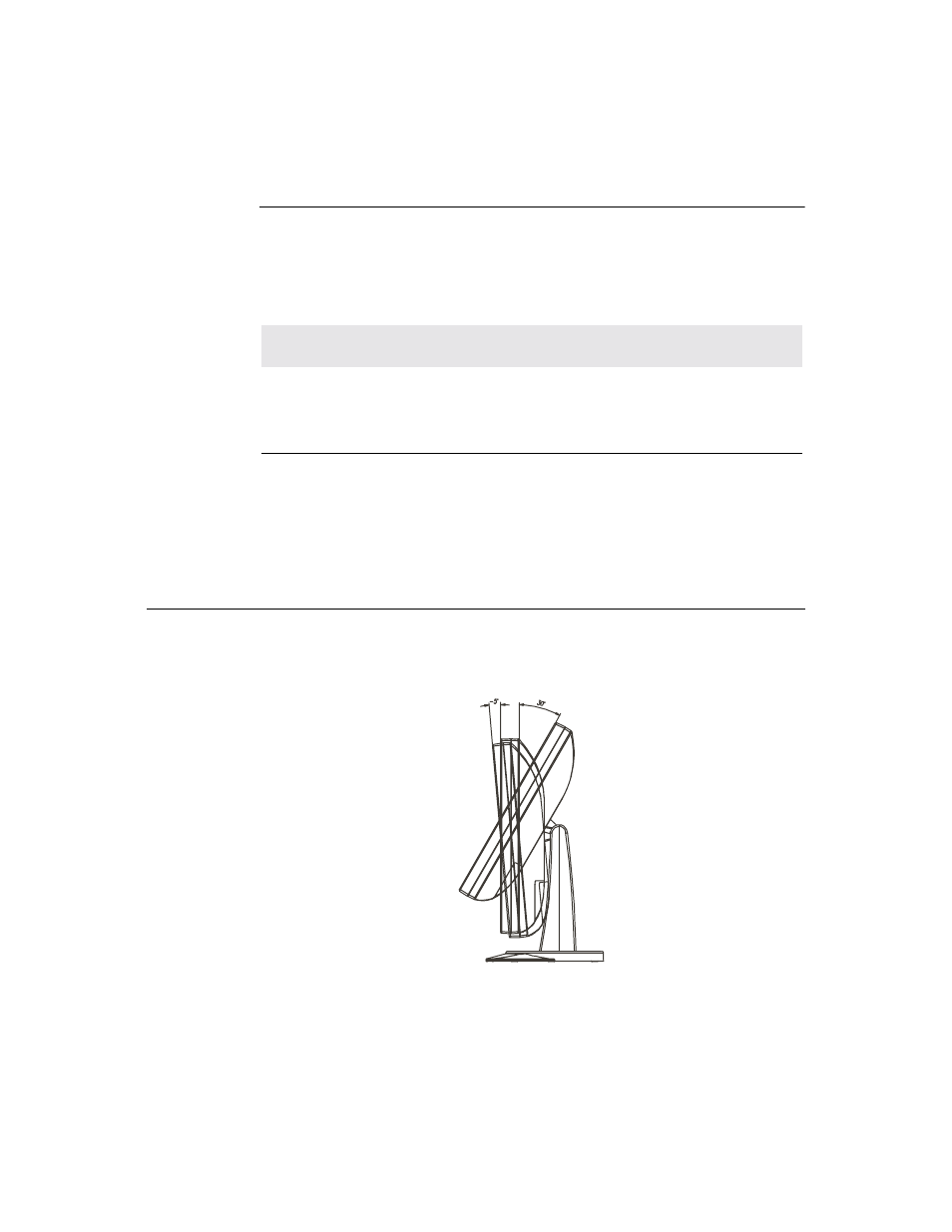 Power management system, Display angle | Elo TouchSystems 1524L User Manual | Page 21 / 39