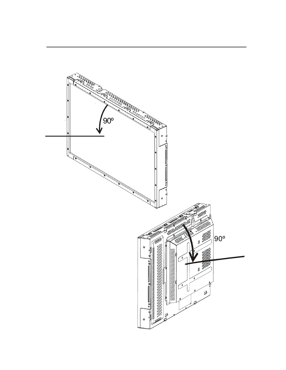 Monitor mounting and orientation | Elo TouchSystems Elo Entuitive 3000 Series 2240L User Manual | Page 13 / 39