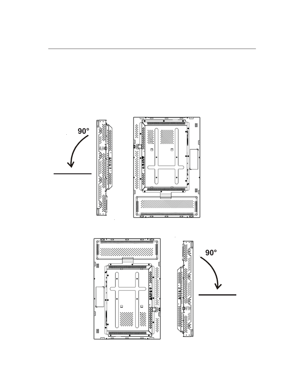 Monitor mounting and orientation | Elo TouchSystems Elo Entuitive 3000 Series 2240L User Manual | Page 14 / 39