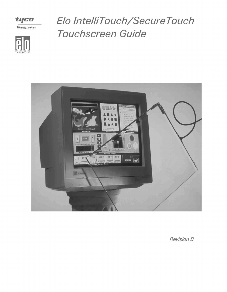 Elo TouchSystems Elo IntelliTouch User Manual | 105 pages