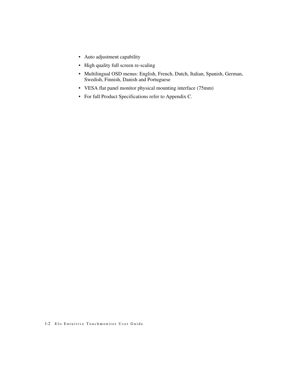 Elo TouchSystems ET1546L-XXWA-X User Manual | Page 7 / 53
