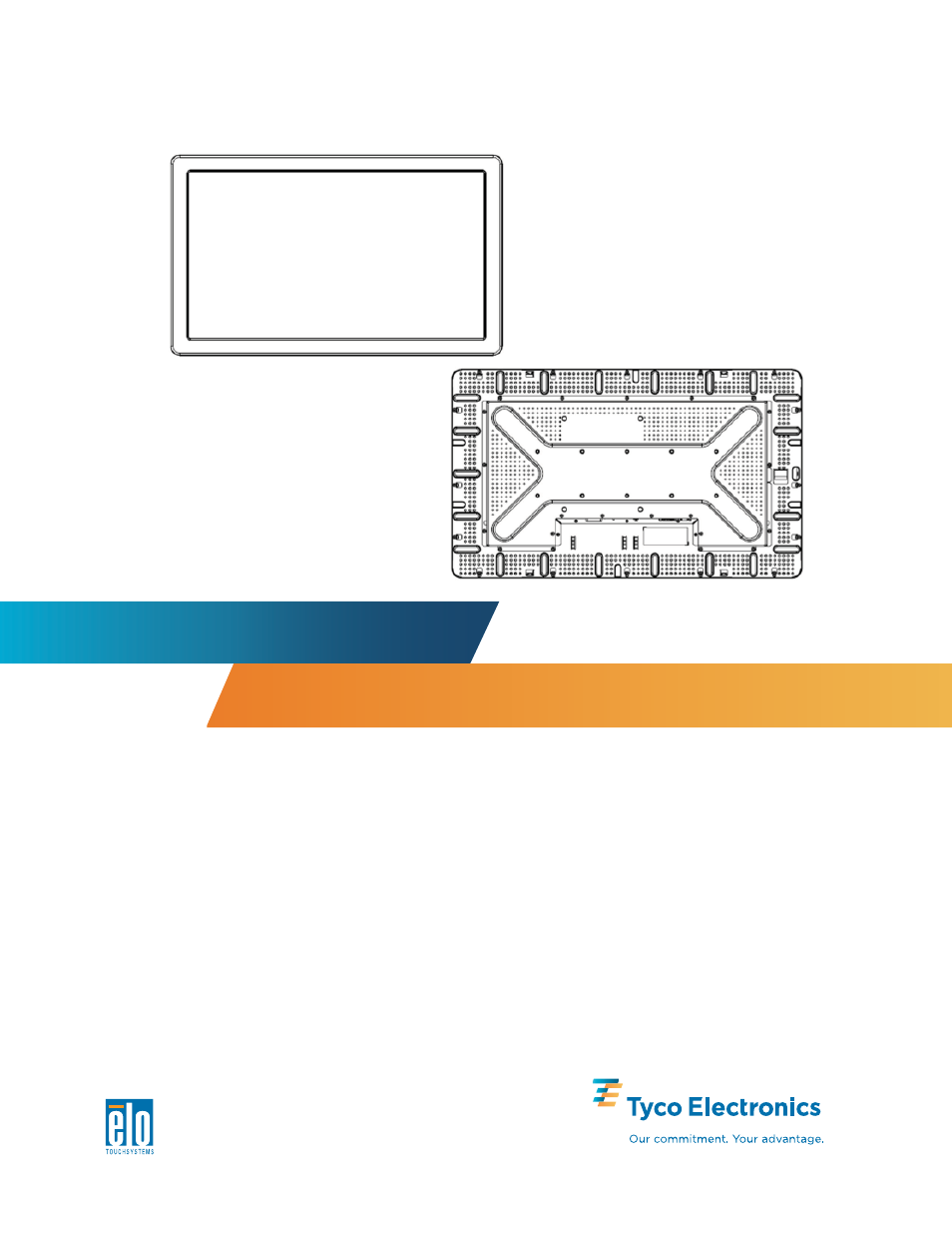 Elo TouchSystems 32" LCD Flat Panel TV ET3239L User Manual | 33 pages