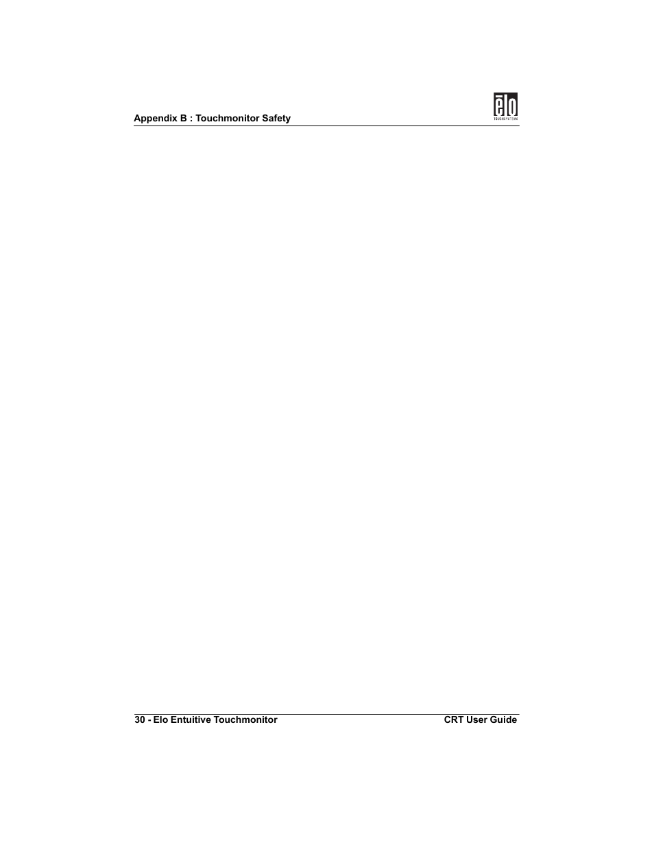 Elo TouchSystems CRT Touchmonitors User Manual | Page 35 / 50