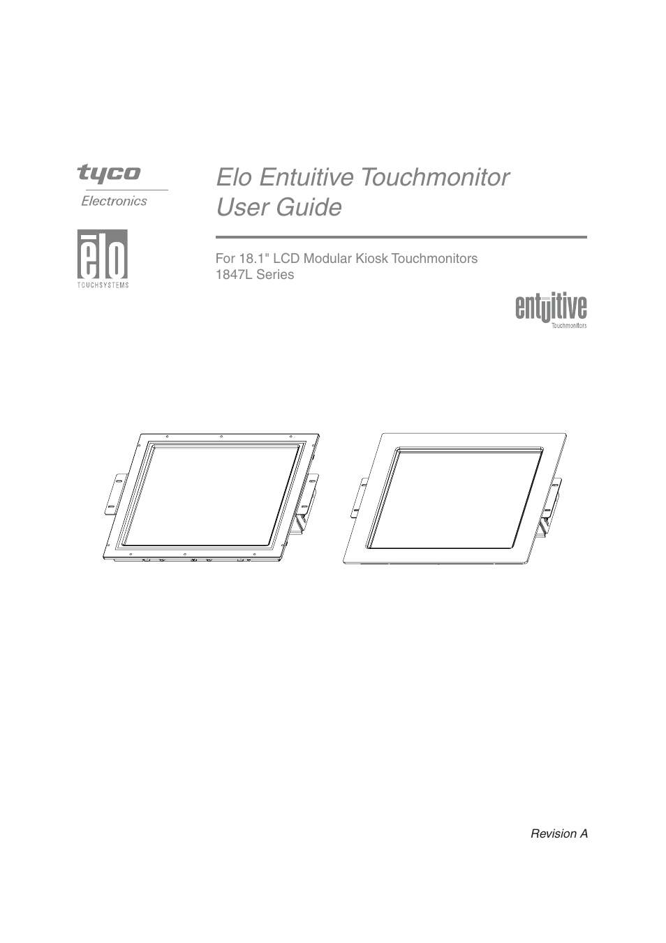 Elo TouchSystems 1847L User Manual | 52 pages
