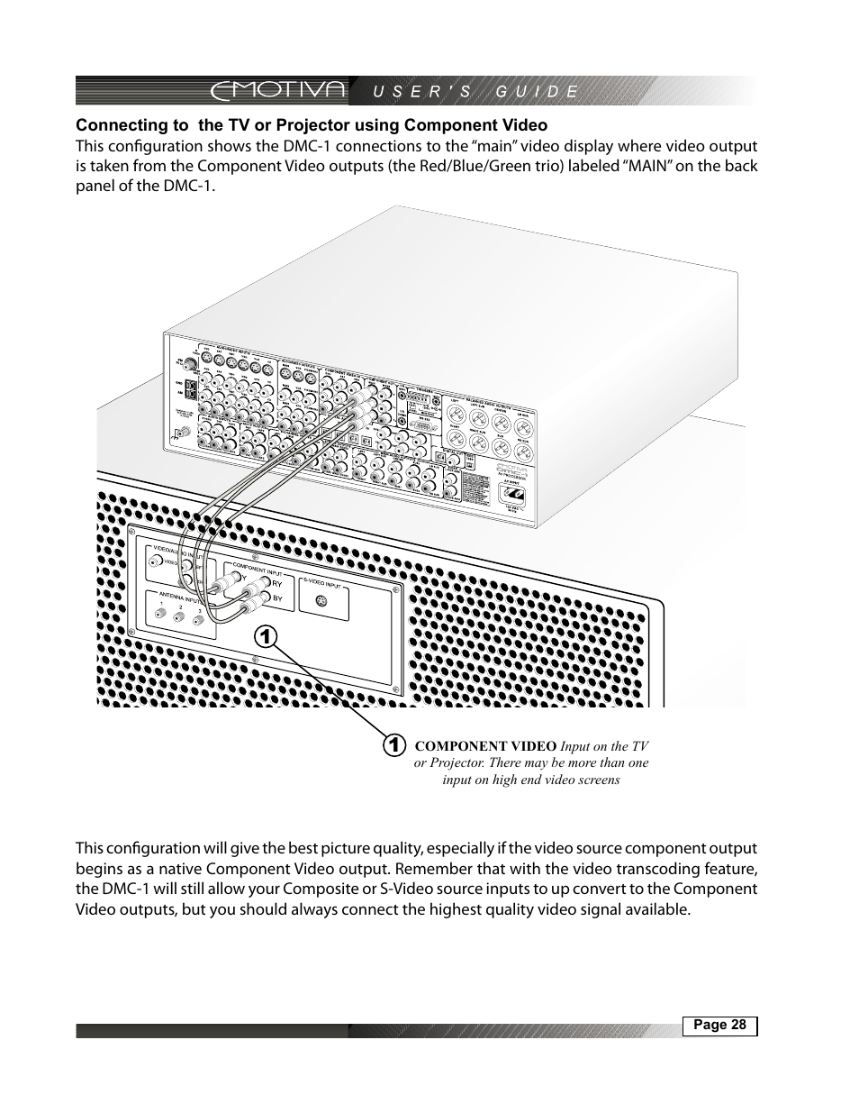 Emotiva DMC-1 User Manual | Page 28 / 96
