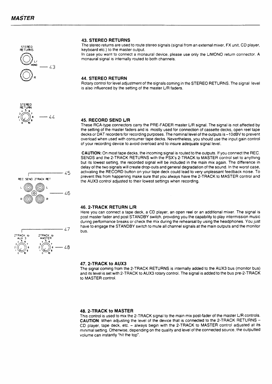 Electro-Voice STEREO POWERED MIXER PSX2200 User Manual | Page 14 / 29