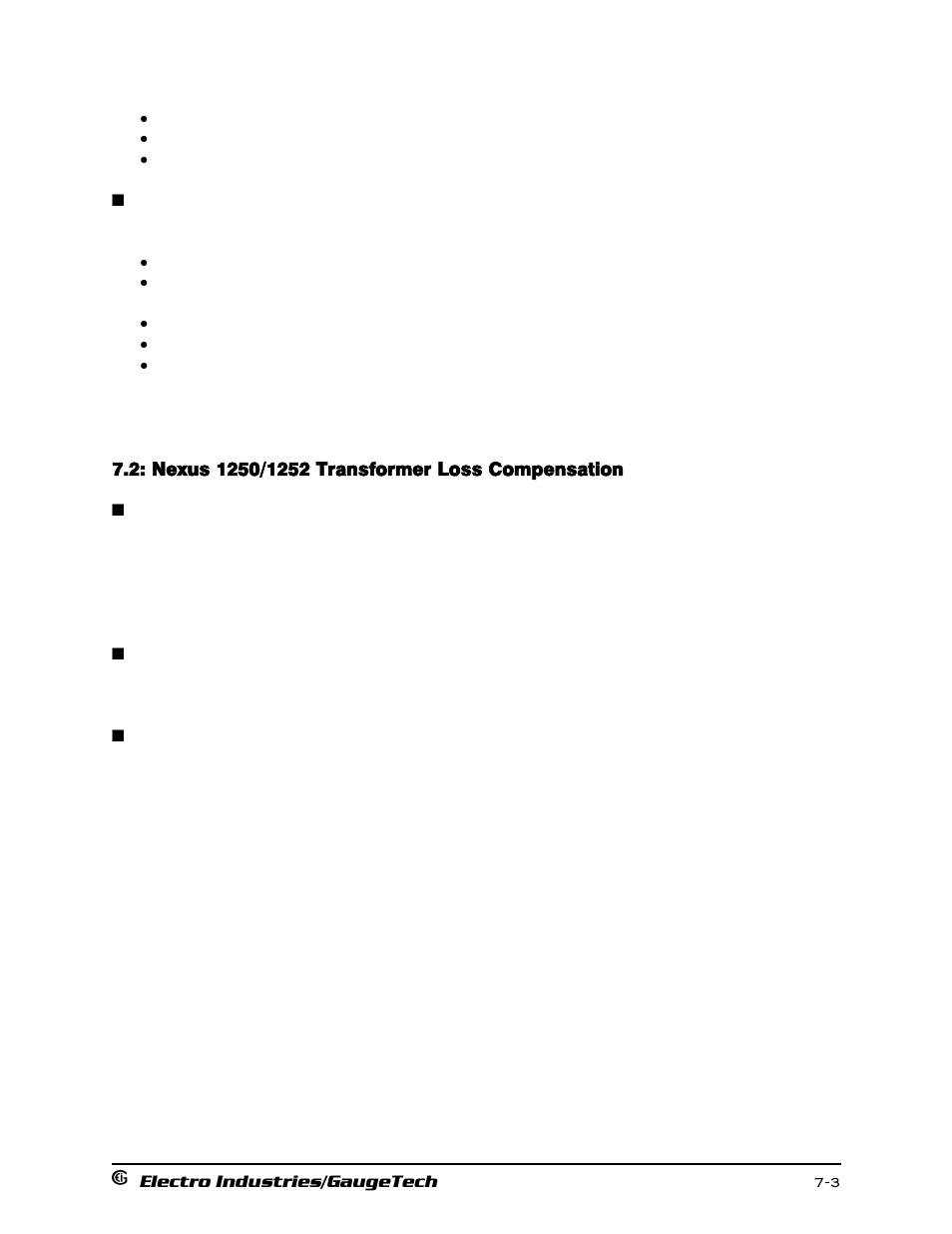 Nexus 1250/1252 transformer loss compensation | Electro-Voice 1252 User Manual | Page 105 / 154