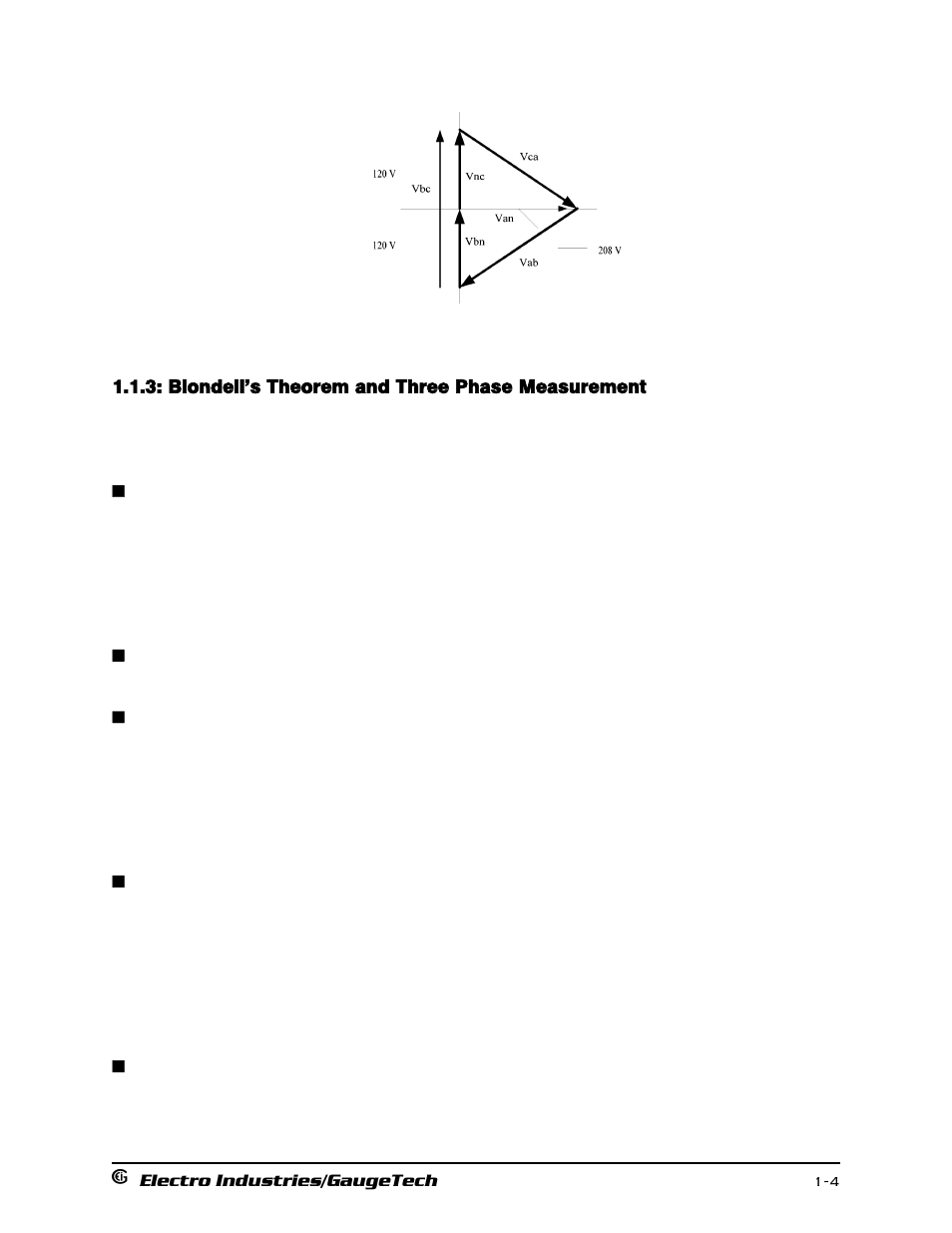Blondell's theorem and three phase measurement | Electro-Voice 1252 User Manual | Page 14 / 154