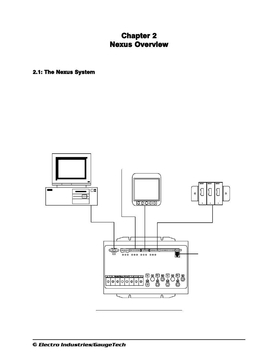 Chapter 2: nexus overview, The nexus system, Chapter 2 nexus overview | Electro-Voice 1252 User Manual | Page 25 / 154