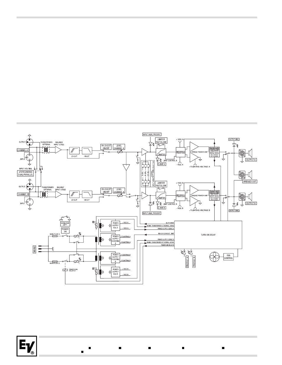 Electro-voice | Electro-Voice P2000 User Manual | Page 4 / 4