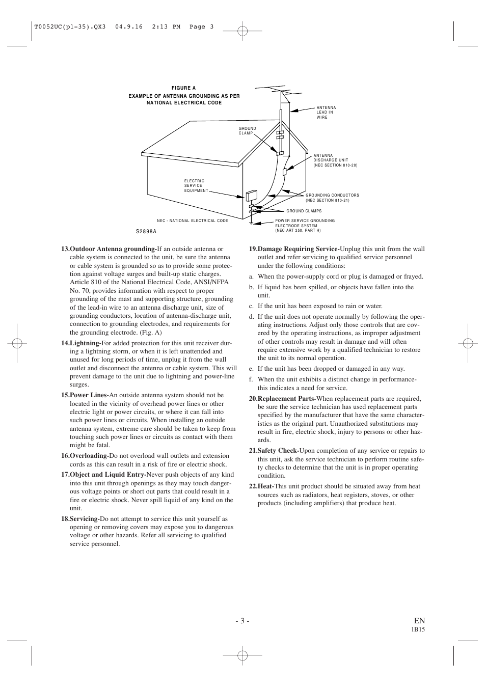 3 - en | Emerson EWC19T4 User Manual | Page 3 / 56