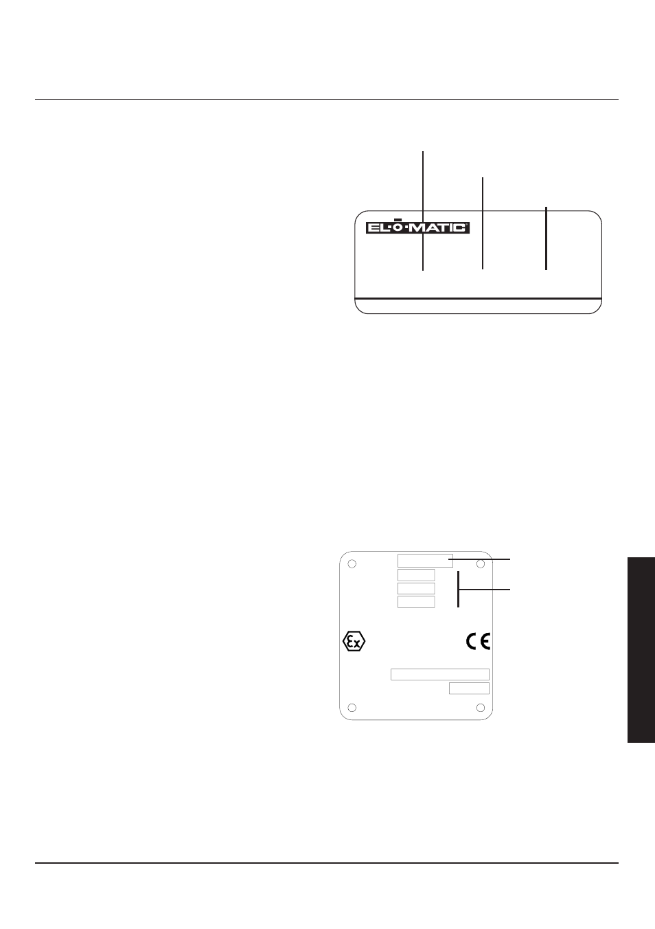 3 sí, 4 no, 2 identificación | 2identificación | Emerson ATEX User Manual | Page 15 / 24