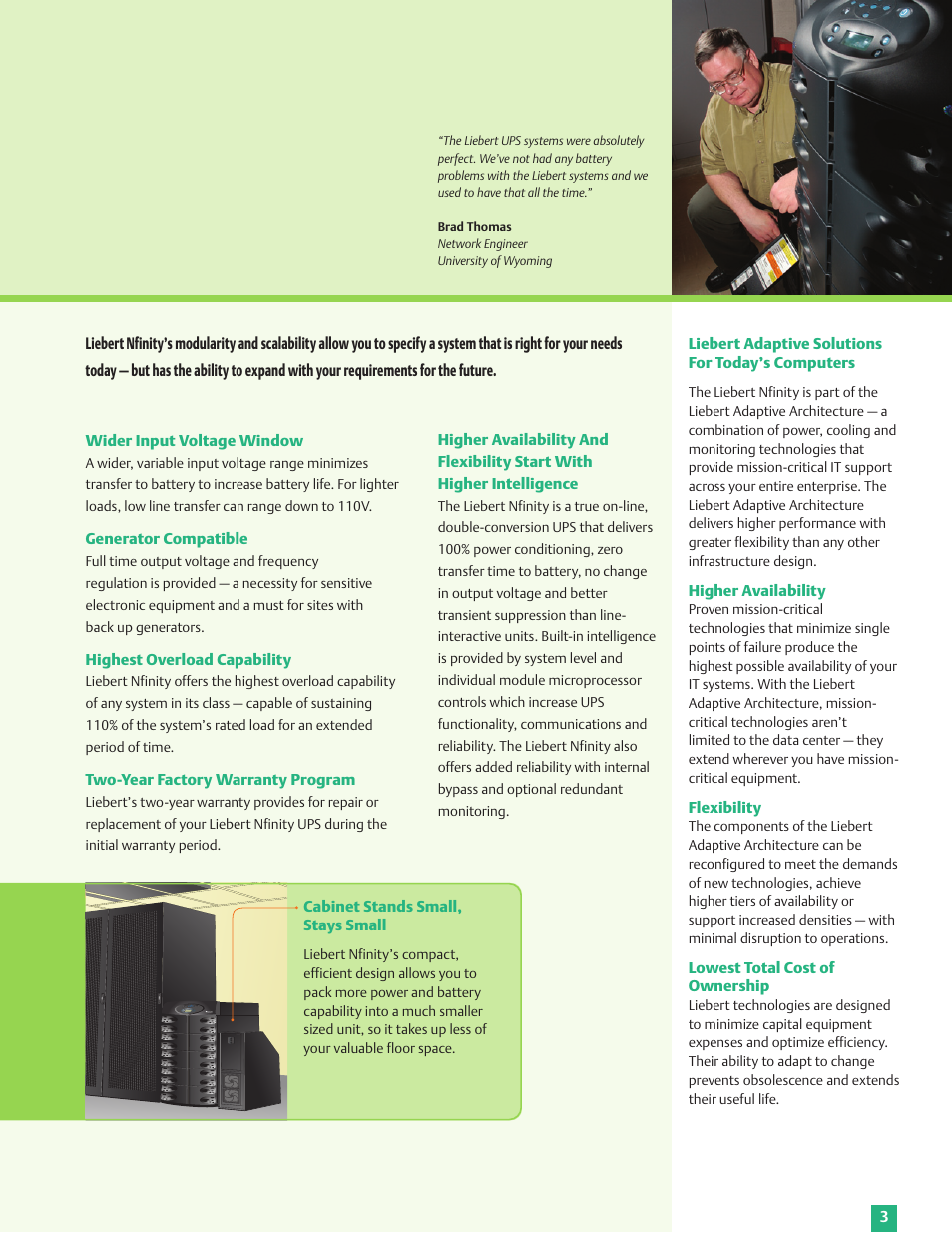 Emerson 4-16kVA User Manual | Page 3 / 8