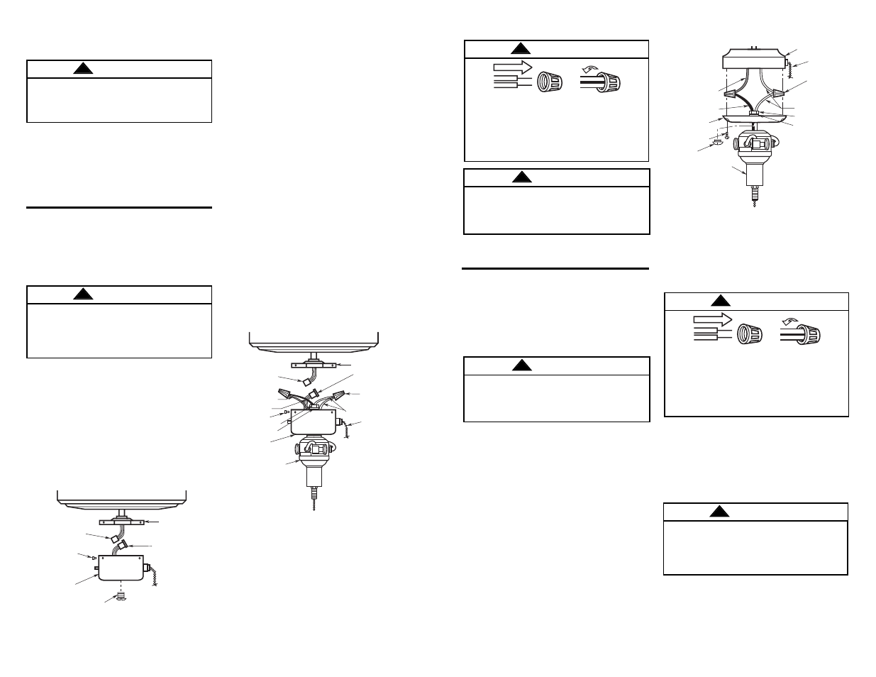 Warning | Emerson LK53 User Manual | Page 2 / 2