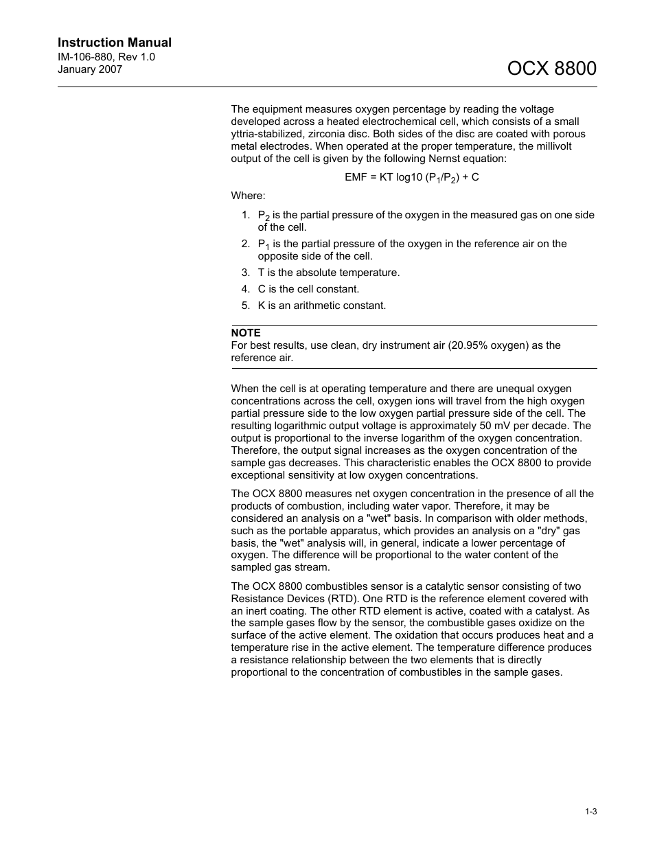 Ocx 8800 | Emerson ROSEMOUNT OCX 8800 User Manual | Page 11 / 164