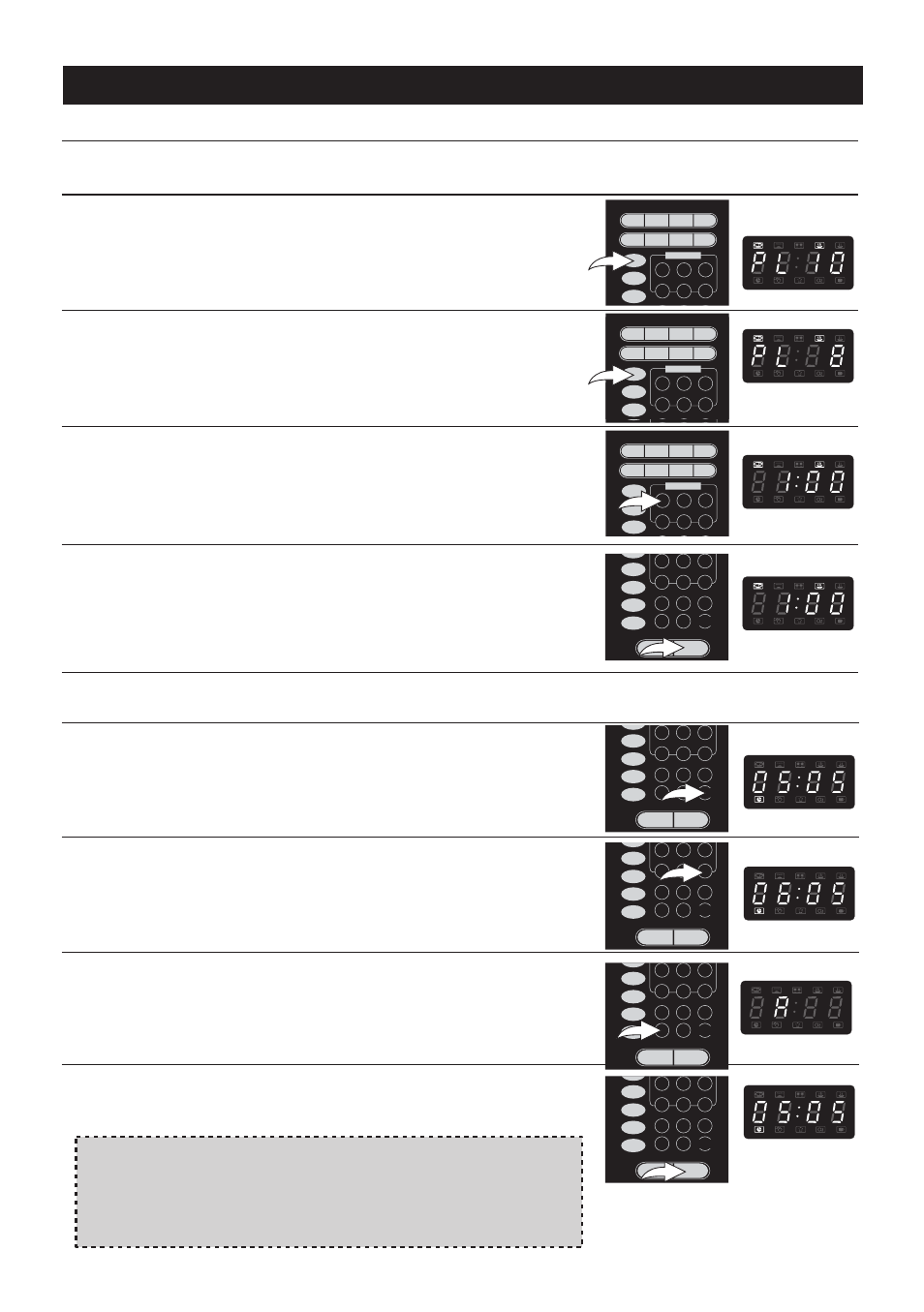 Operation(continued) | Emerson MW8999SB User Manual | Page 11 / 31