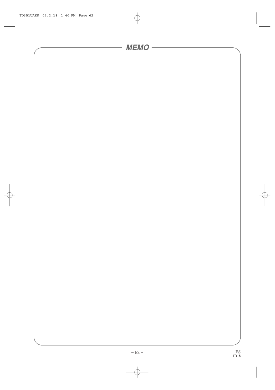 Emerson EWC19T1 User Manual | Page 62 / 64