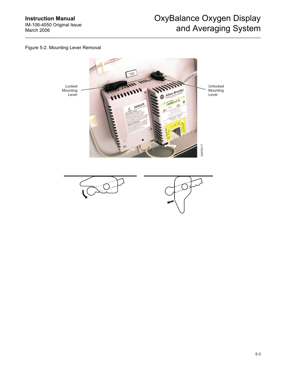 Oxybalance oxygen display and averaging system | Emerson OXYBALANCE IM-106-4050 User Manual | Page 33 / 64