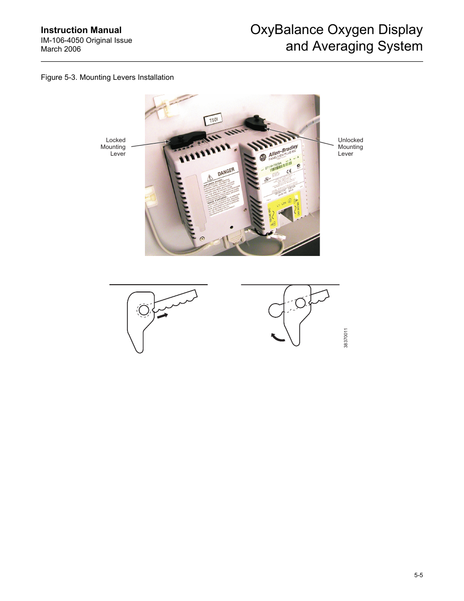 Oxybalance oxygen display and averaging system | Emerson OXYBALANCE IM-106-4050 User Manual | Page 35 / 64