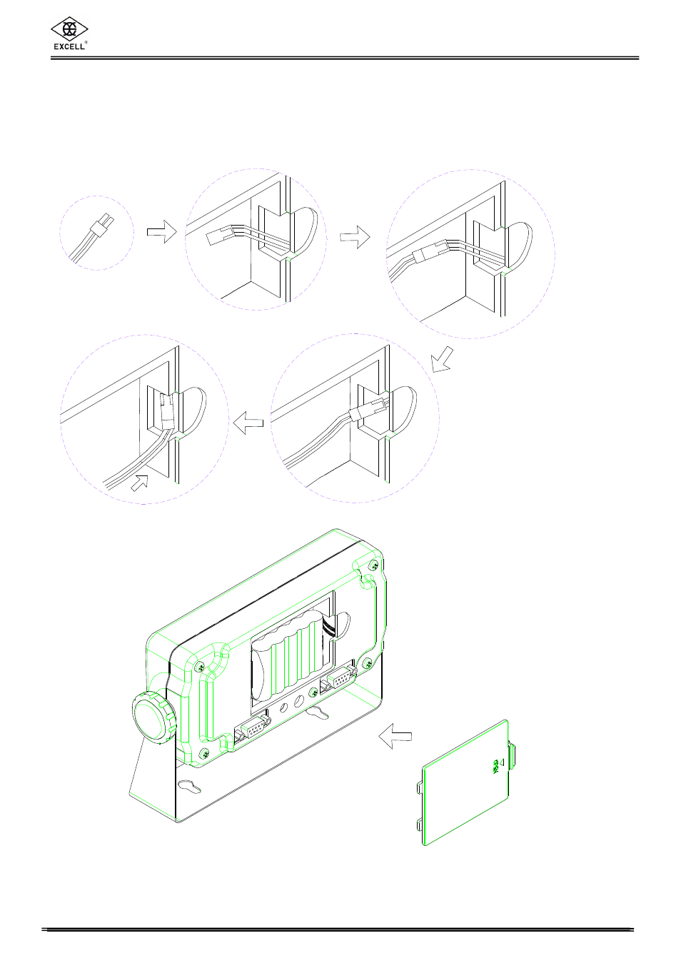 3 battery assembly, Excell precision co., ltd | Excell Precision FM User Manual | Page 12 / 36
