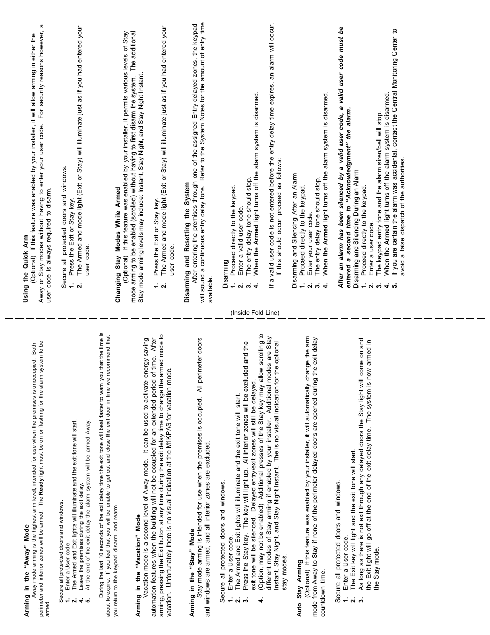 Elk Keypad Arming Station -M1KPAS User Manual | Page 5 / 6