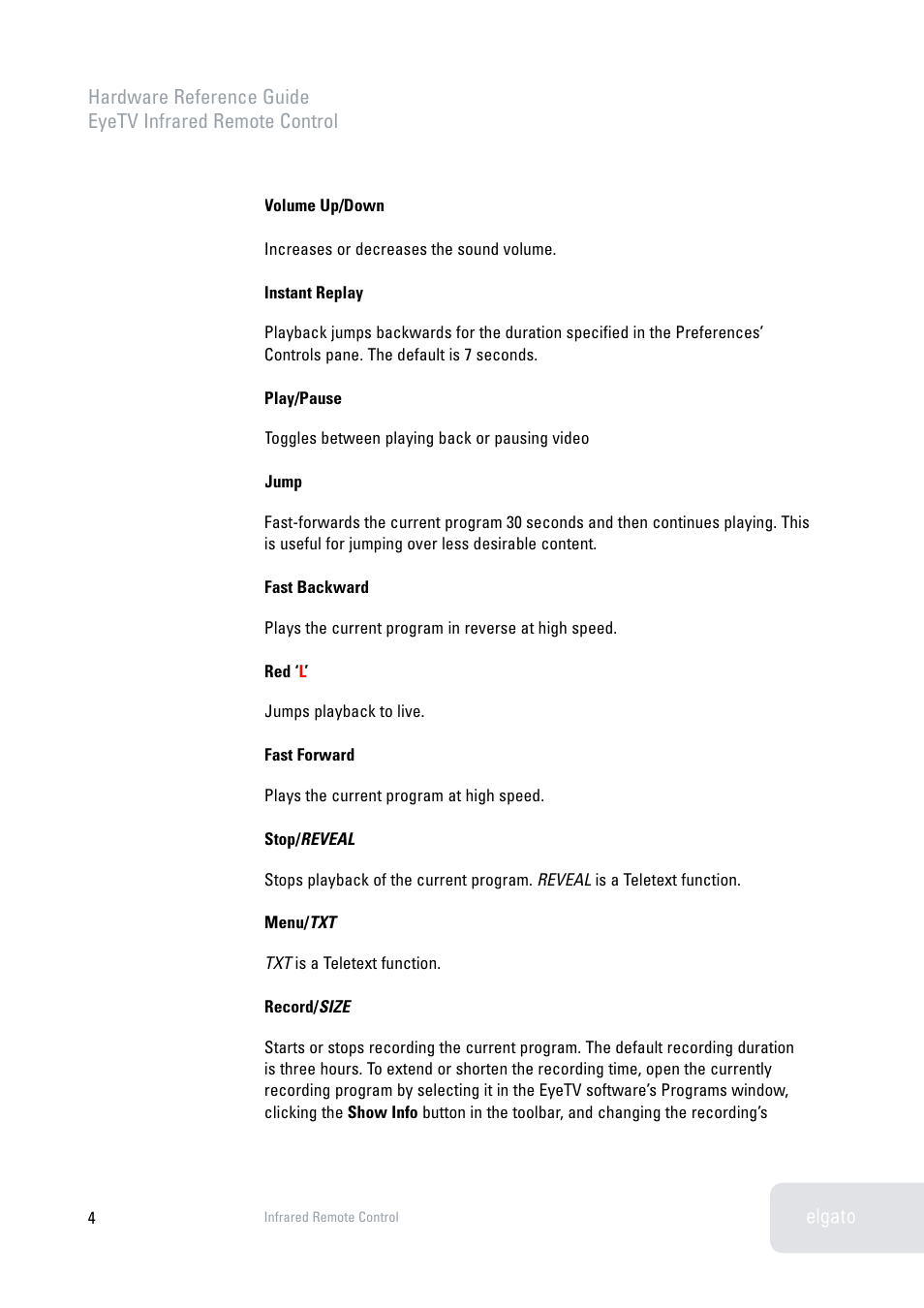 Elgato EyeTV User Manual | Page 4 / 5