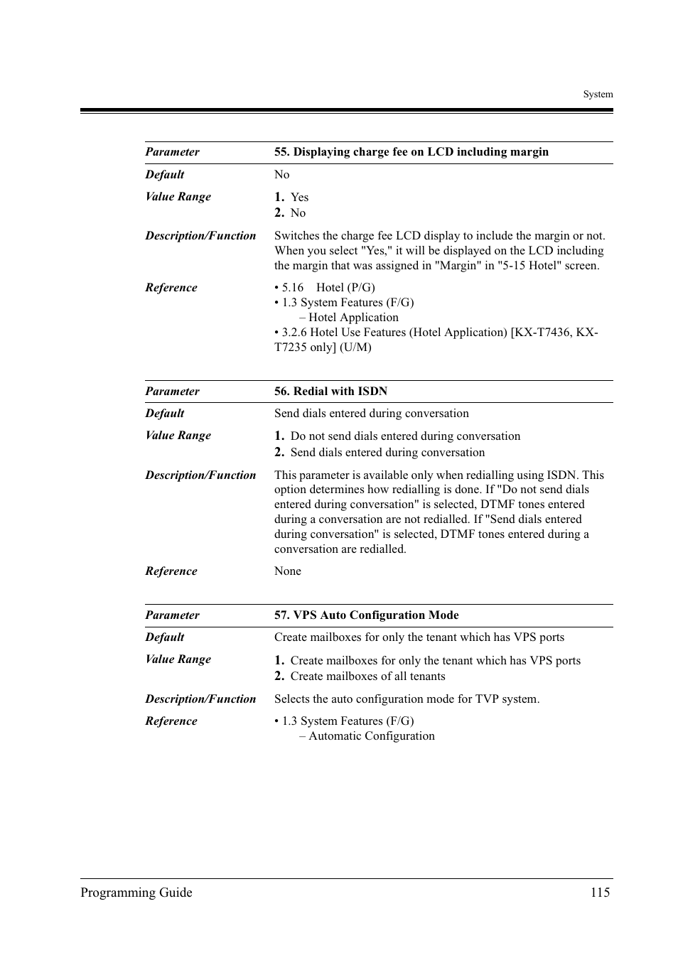 Panasonic KX-TD500 User Manual | Page 115 / 394