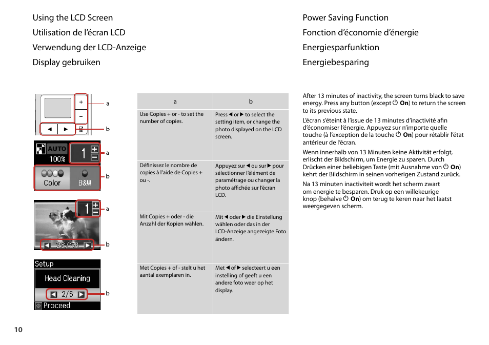 Epson Stylus TX210 series User Manual | Page 10 / 52