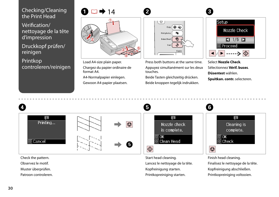 Ar & 14 b | Epson Stylus TX210 series User Manual | Page 30 / 52