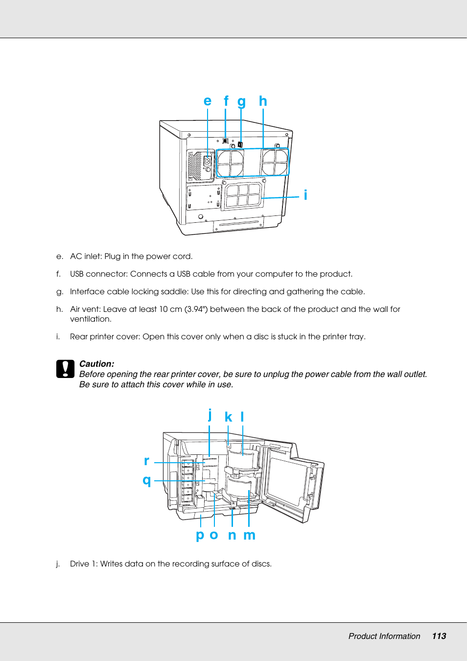 Epson 4113114-06 User Manual | Page 113 / 124