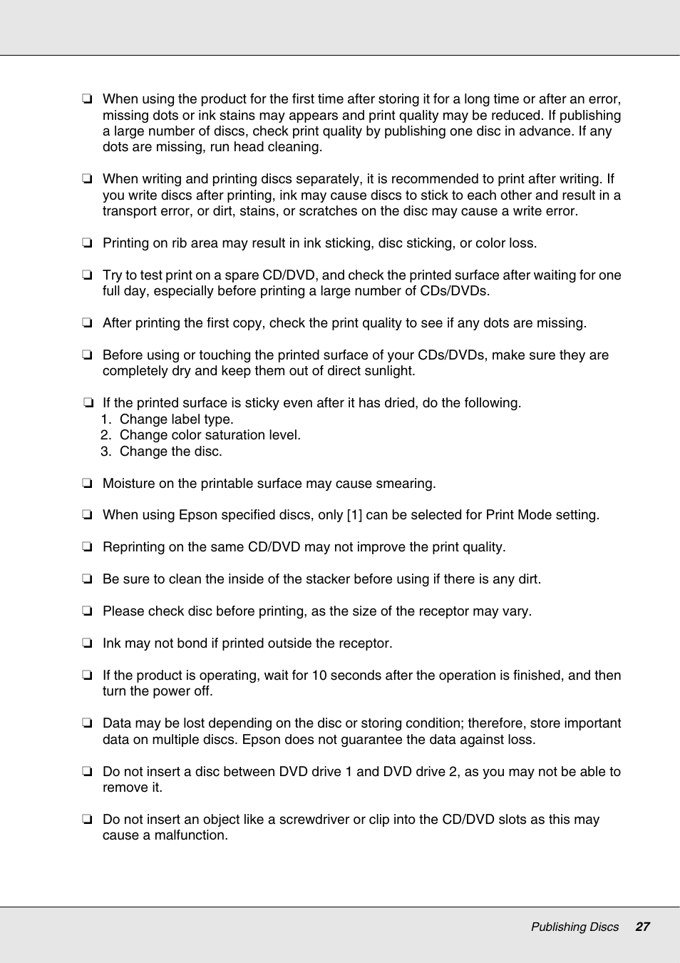 Epson 4113114-06 User Manual | Page 27 / 124