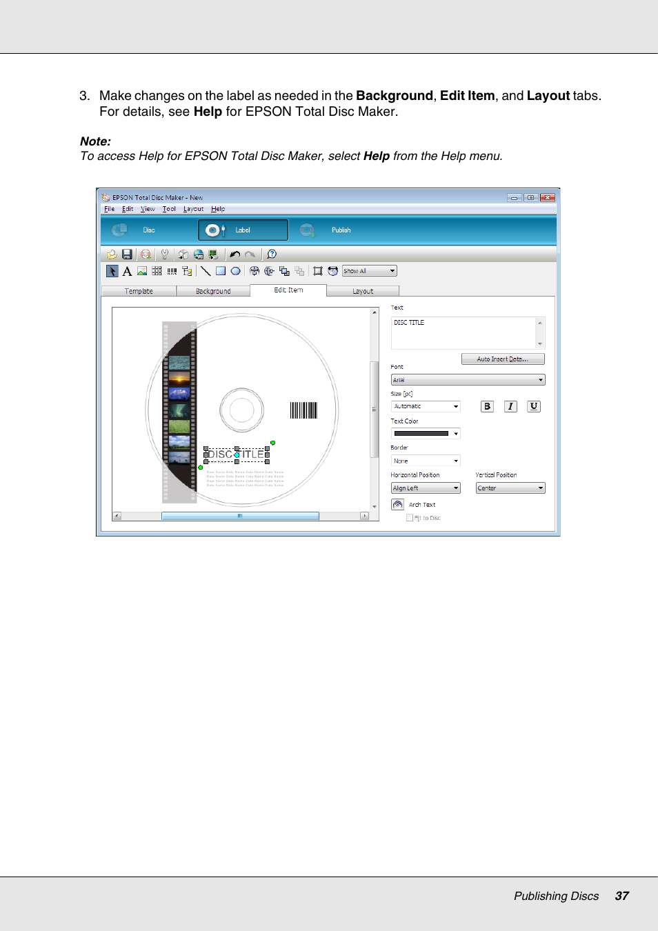 Epson 4113114-06 User Manual | Page 37 / 124