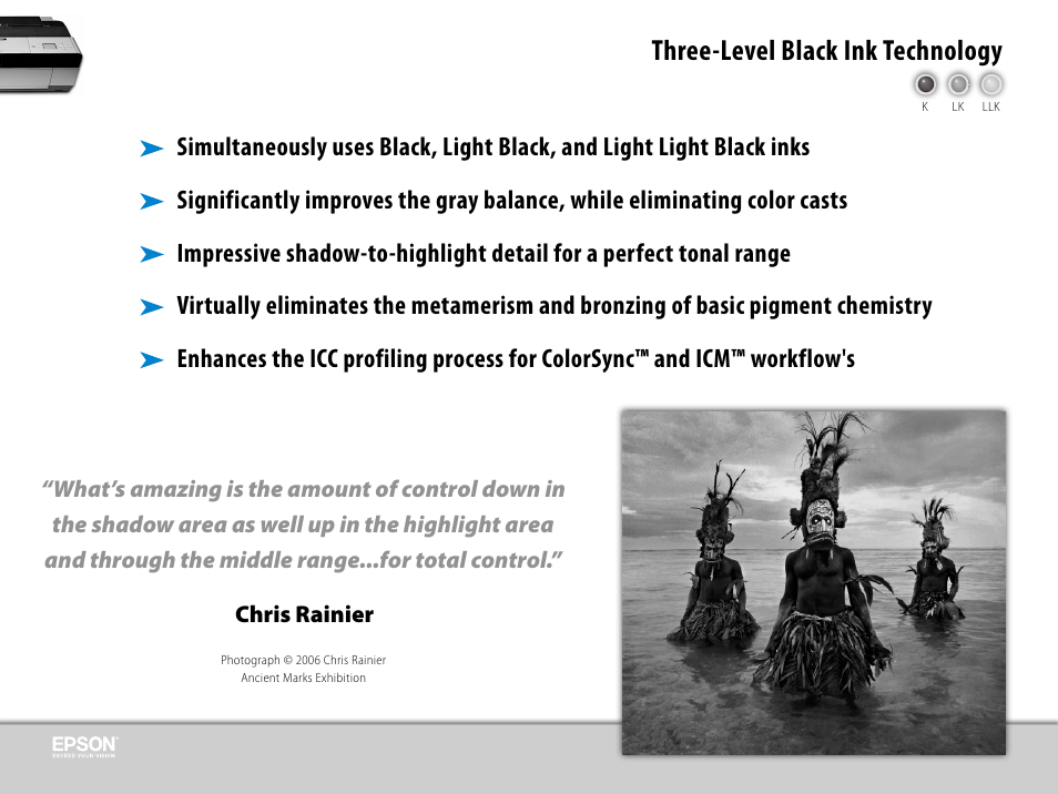 Three-level black ink technology | Epson 3800 User Manual | Page 29 / 41