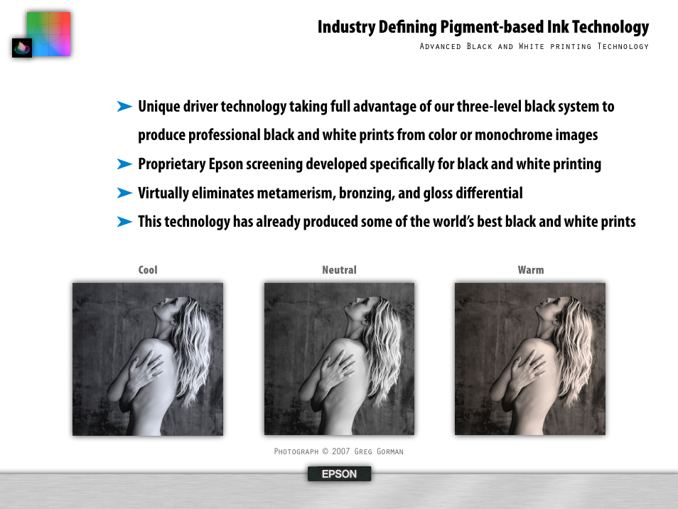 Industry defining pigment-based ink technology | Epson 995 User Manual | Page 28 / 52
