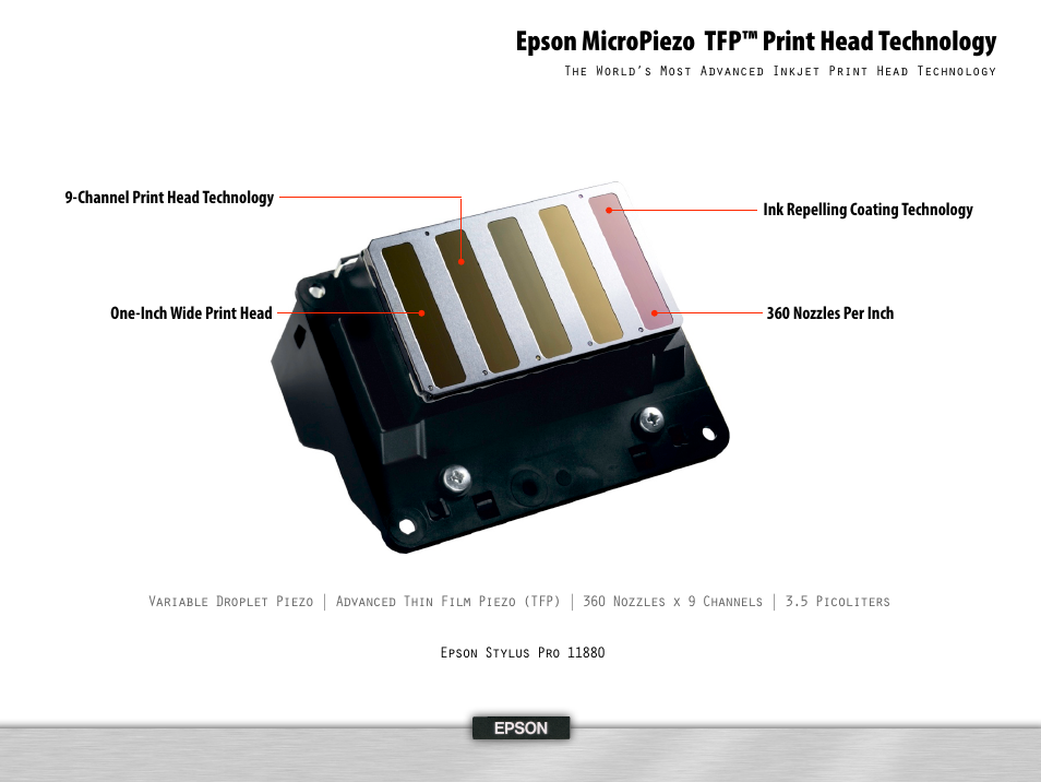 Epson micropiezo tfp™ print head technology | Epson 995 User Manual | Page 37 / 52
