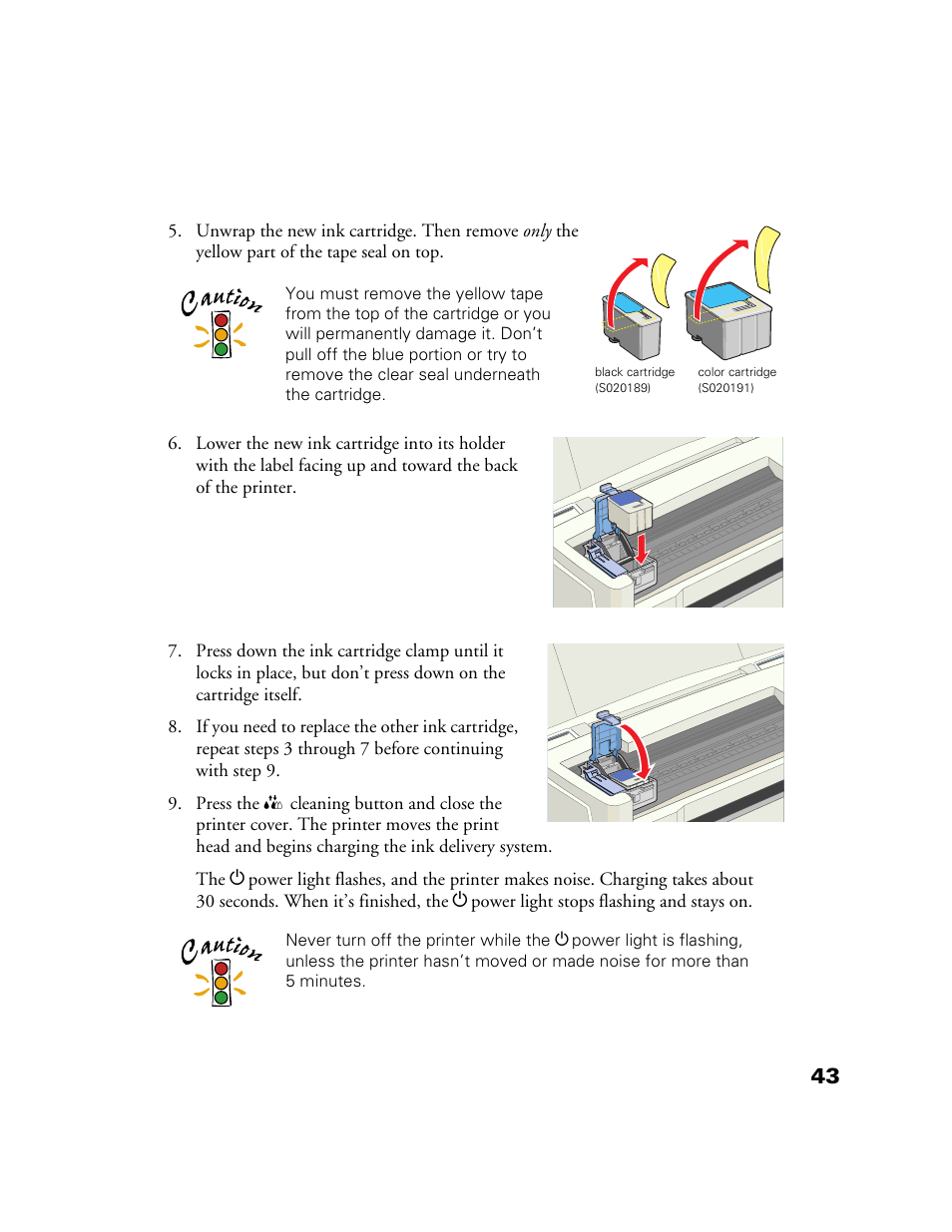 Epson 1160 User Manual | Page 48 / 73