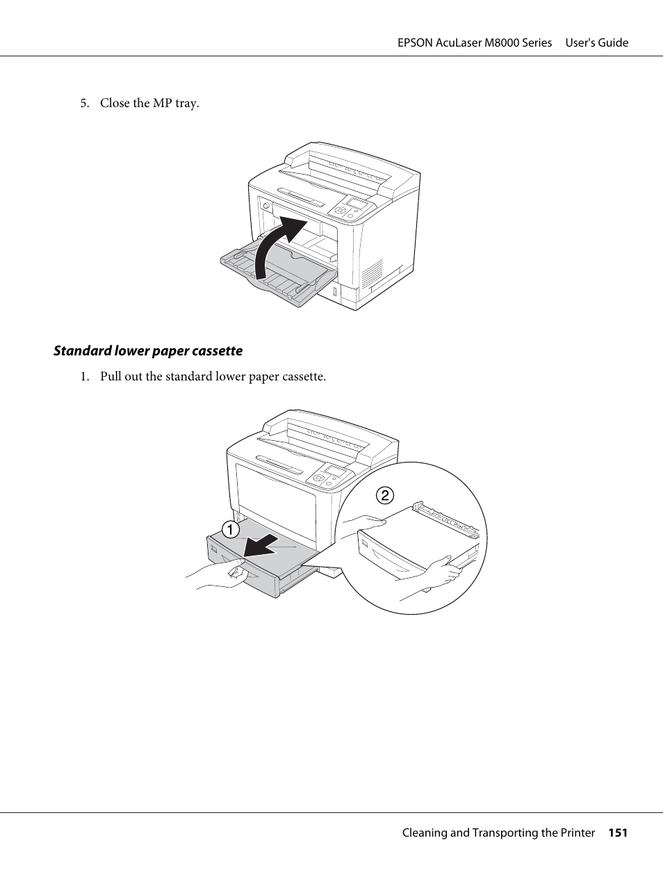 Epson ACULASER M8000 series User Manual | Page 151 / 248