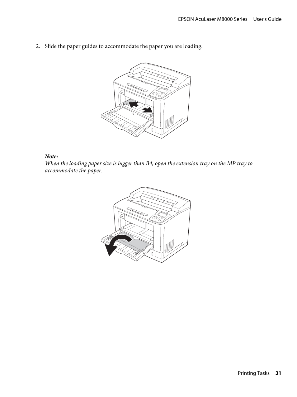 Epson ACULASER M8000 series User Manual | Page 31 / 248