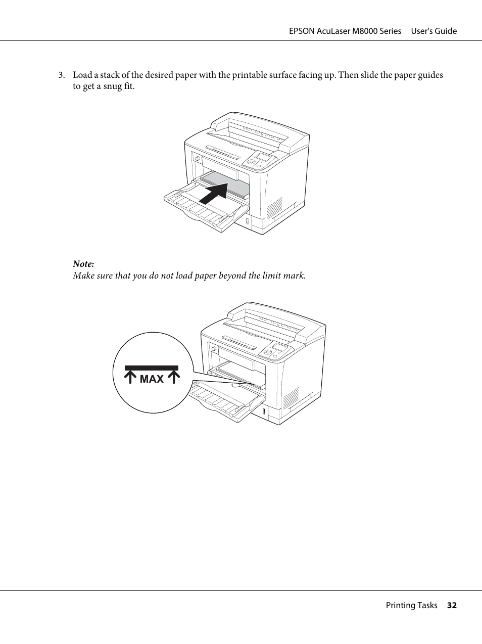 Epson ACULASER M8000 series User Manual | Page 32 / 248