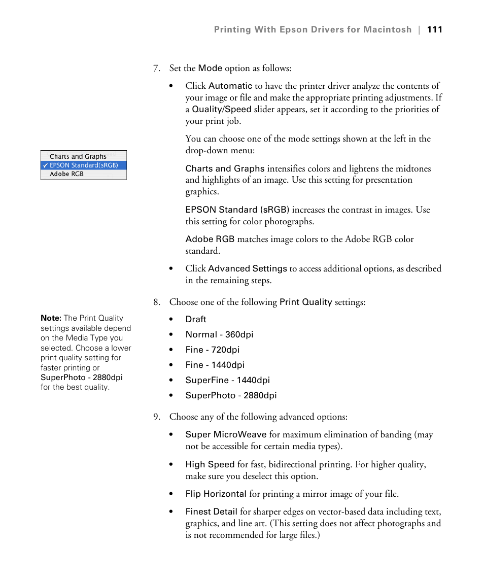 Epson STYLUS 7900 User Manual | Page 111 / 238