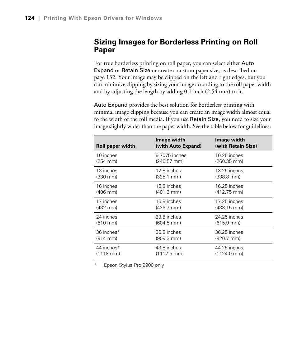 Epson STYLUS 7900 User Manual | Page 124 / 238