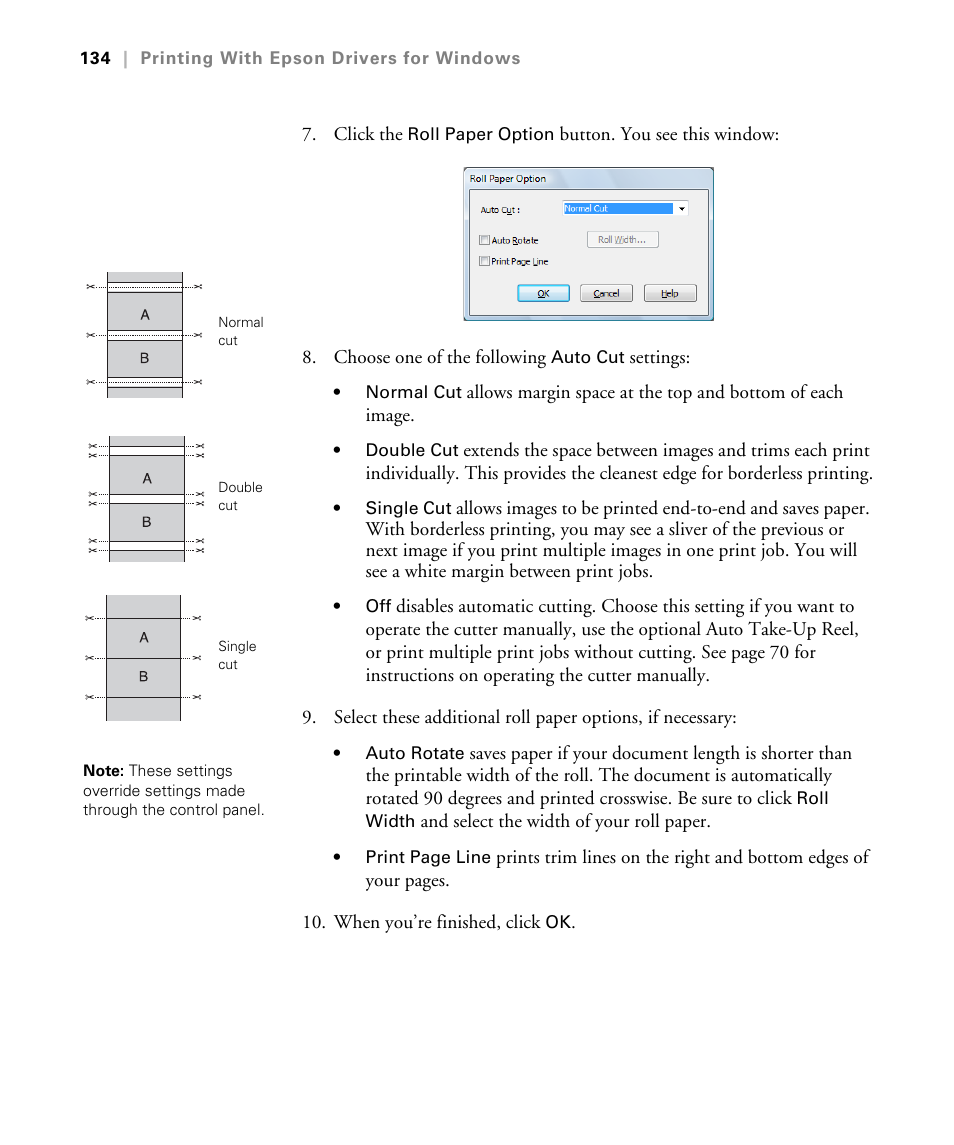 Go to step 7 | Epson STYLUS 7900 User Manual | Page 134 / 238