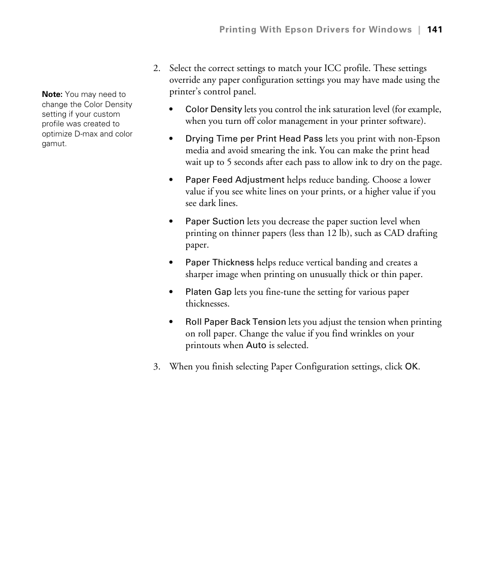 Epson STYLUS 7900 User Manual | Page 141 / 238