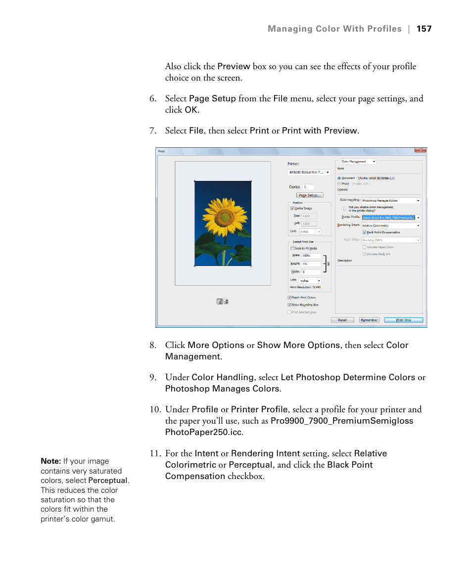 Epson STYLUS 7900 User Manual | Page 157 / 238